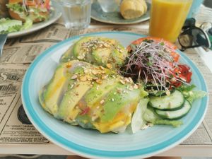 Roll vietnamita con tofu.  at Plan Bakery Cafe in Tenerife