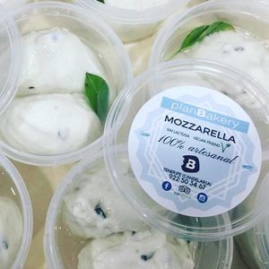 Vegan Mozzarella at Plan Bakery Cafe in Tenerife