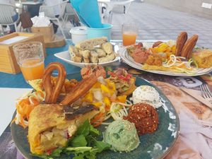 Vegan brunch at Plan Bakery Cafe in Tenerife