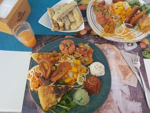 Vegan brunch at Plan Bakery Cafe in Tenerife