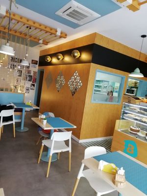 The café at Plan Bakery Cafe in Tenerife