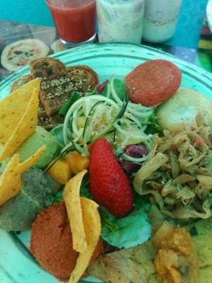 Vegana Brunch at Plan Bakery Cafe in Tenerife