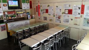 seating at Harvester in Hong Kong Island