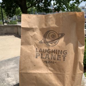 Carry out! at Laughing Planet Cafe in Bloomington