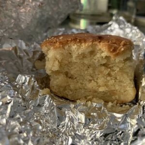 Cornbread at Laughing Planet Cafe in Bloomington