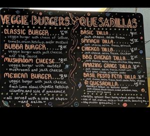 Menu  at Laughing Planet Cafe in Bloomington