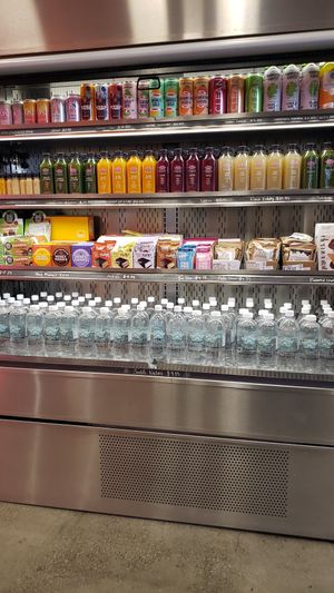 Grab frig at SunLife Organics in West Los Angeles