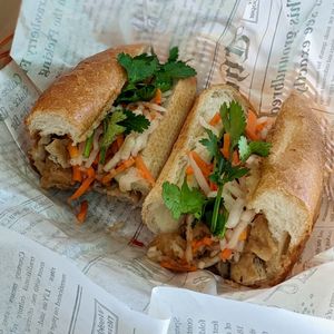 Mushroom & Tofu Sandwich at Sandwich Saigon Vegetarian - Cloud Kitchen in Central Singapore