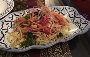 Salad  at Siam House in Bloomington