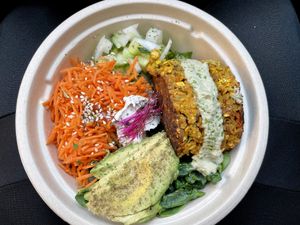 Falafel bowl   at Superfood Bar in Denver