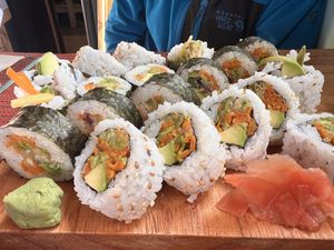 Sushi was delicious  at Bocanada in El Calafate
