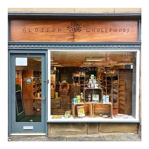 Shop Front at Glossop Wholefoods in Glossop