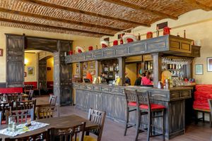 The bar. at Bandidos in Miercurea Ciuc