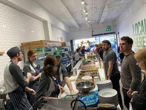 Busy but bright! at Sprout & Co - Baggot St in Dublin