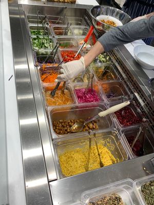 Bright colours! at Sprout & Co - Baggot St in Dublin