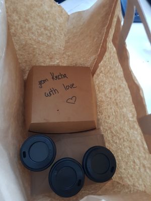 Take out as ordered too much! at Kucha in Ljubljana