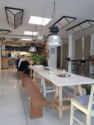 Inside at Kucha in Ljubljana