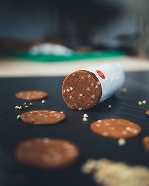 Buckwheat sausage.  at Kucha in Ljubljana