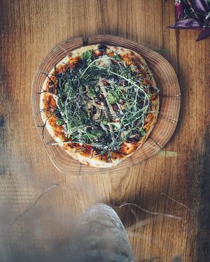 Pizza on Wednesday.  at Kucha in Ljubljana