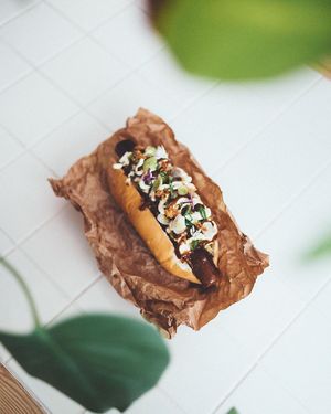 Hot Dog on Thursday.  at Kucha in Ljubljana