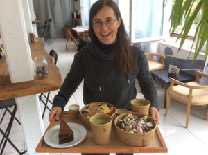 Vanja happy with anticipation at Kucha in Ljubljana