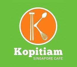 logo at Kopitiam Singapore Cafe in Hobart