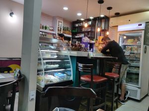 The place. at Bistro Vegano in Niteroi