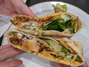 Crunchwrap Supremo at V Food Spot in London