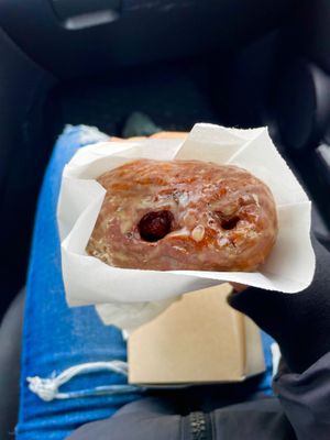 Apple Fritter   at V Food Spot in London