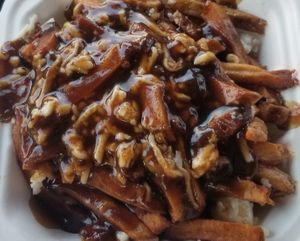 Poutine at V Food Spot in London
