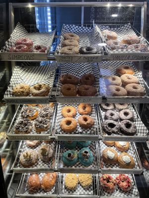 Mmmmm doughnuts 🤤  at V Food Spot in London