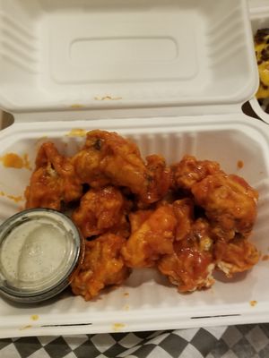 Cauliflower Wings.......AMAZING!!!! at V Food Spot in London