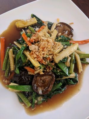 Veggies at ThaiExpress in Bangkok