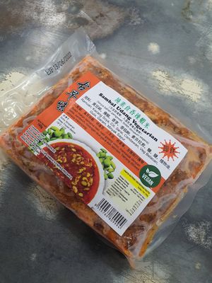 Vegan Sambal ~ Circuit Breaker Period Phase 2 at Friendly Vegetarian Food Supplier 善缘 - Pasir Panjang in Central Singapore