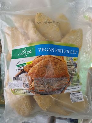 Vegan fish fillet ~ Circuit Breaker Period Phase 2 at Friendly Vegetarian Food Supplier 善缘 - Pasir Panjang in Central Singapore