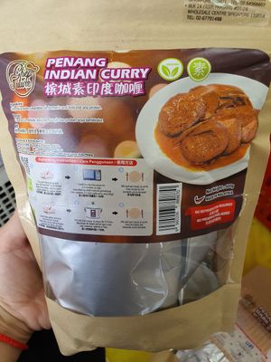 Vegan Penang Indian Laksa ~ Circuit Breaker Period Phase 2 at Friendly Vegetarian Food Supplier 善缘 - Pasir Panjang in Central Singapore