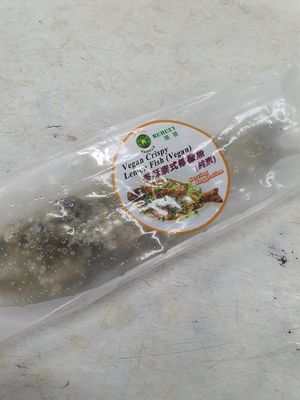 Vegan Cripsy Lemon Fish ~ Circuit Breaker Period Phase 2 at Friendly Vegetarian Food Supplier 善缘 - Pasir Panjang in Central Singapore