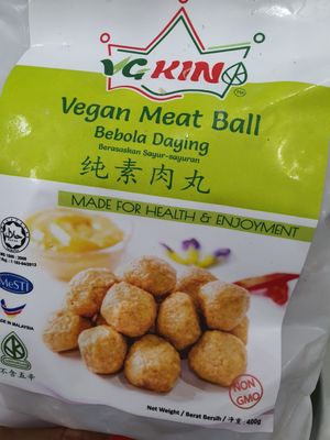 Vegan Meat.Ball ~ Circuit Breaker Period Phase 3 at Friendly Vegetarian Food Supplier 善缘 - Pasir Panjang in Central Singapore