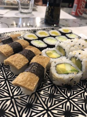 Sushi composition  at Lapamaki in Porto