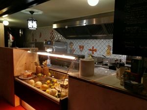 kitchen at Toko Trash in Rotterdam