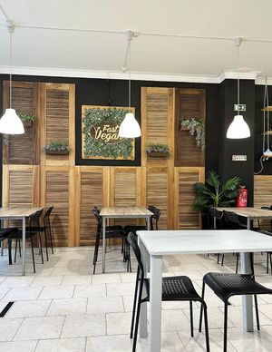 Interior at Fast Vegan in Castelo Branco