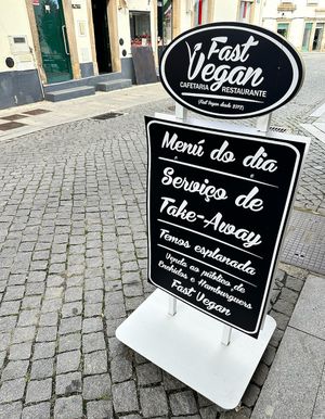 Entrada at Fast Vegan in Castelo Branco