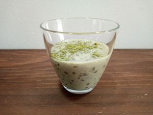 Tapioca com Matcha. at Fast Vegan in Castelo Branco