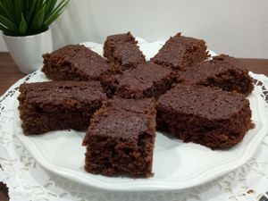 Bolo de cacau. at Fast Vegan in Castelo Branco