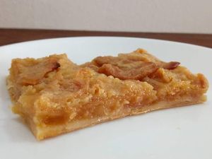 Tarte de maçã. at Fast Vegan in Castelo Branco