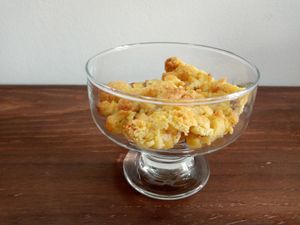 Crumble de maçã. at Fast Vegan in Castelo Branco