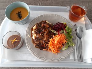 Menu of the day at Fast Vegan in Castelo Branco