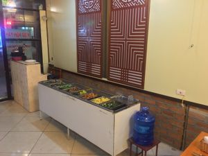 Vegan buffet  at Chay Hoa Bien in Thai Binh
