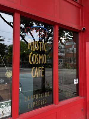 The exterior  at Rustic Cosmo Cafe in Toronto
