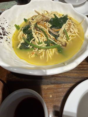 Tofu shreds  at Ji Ming Temple Vegetarian Diet in Nanjing